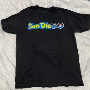 Medium “San Diego” PokemonGo theme T-shirt
